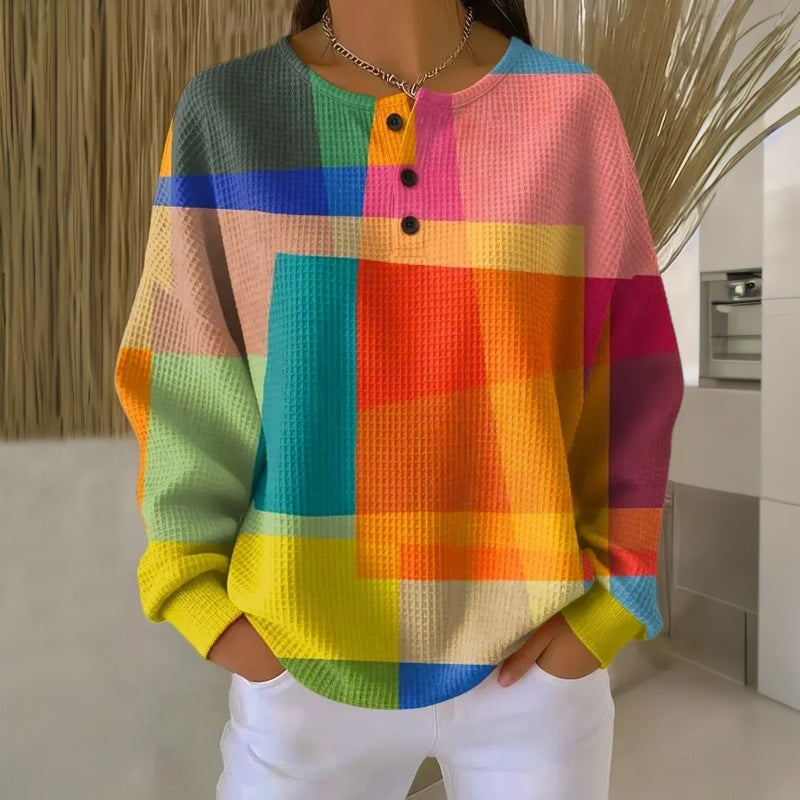 Kleurrijke Vintage Sweatshirt