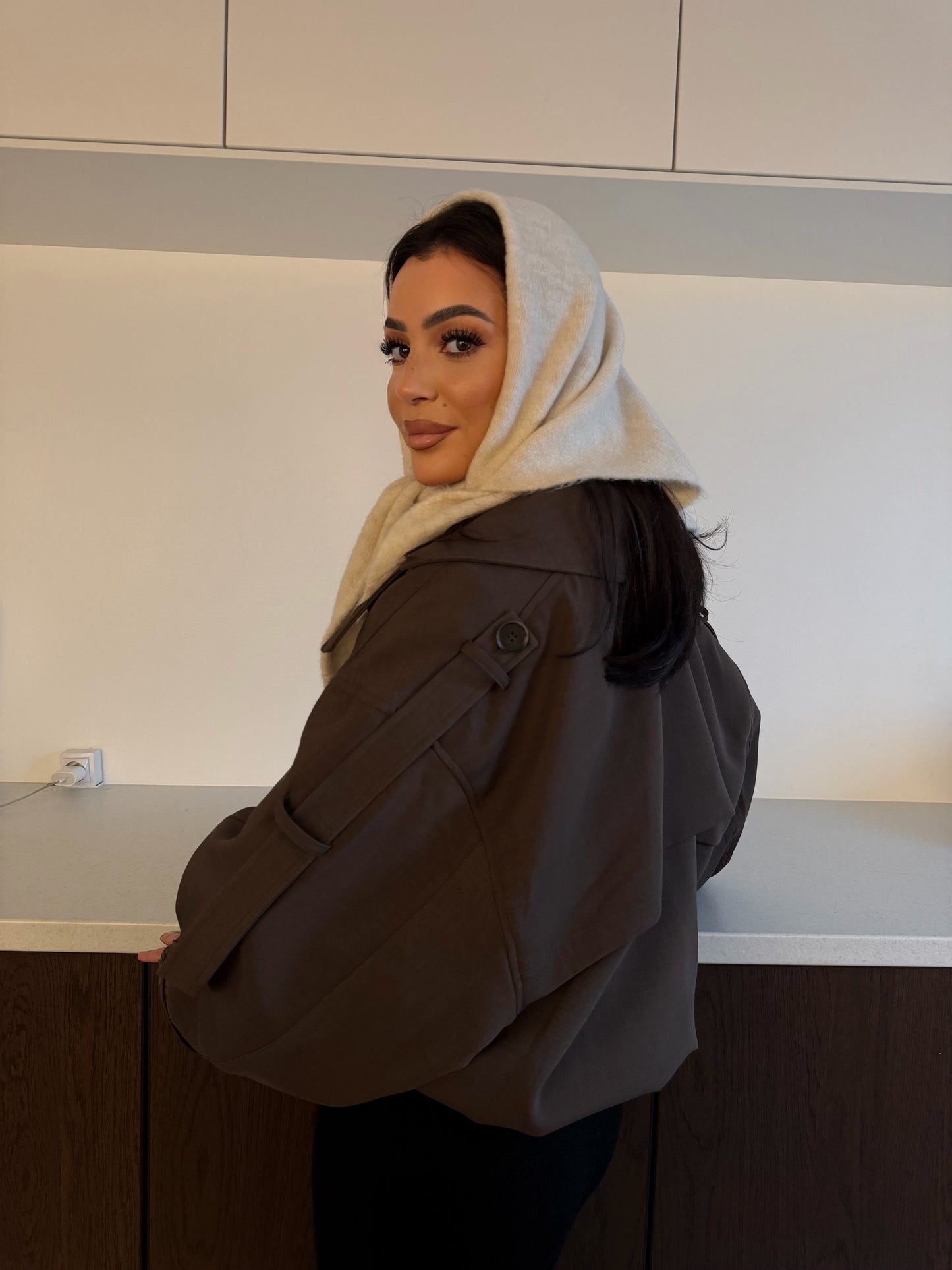Beige Urban Sjaal