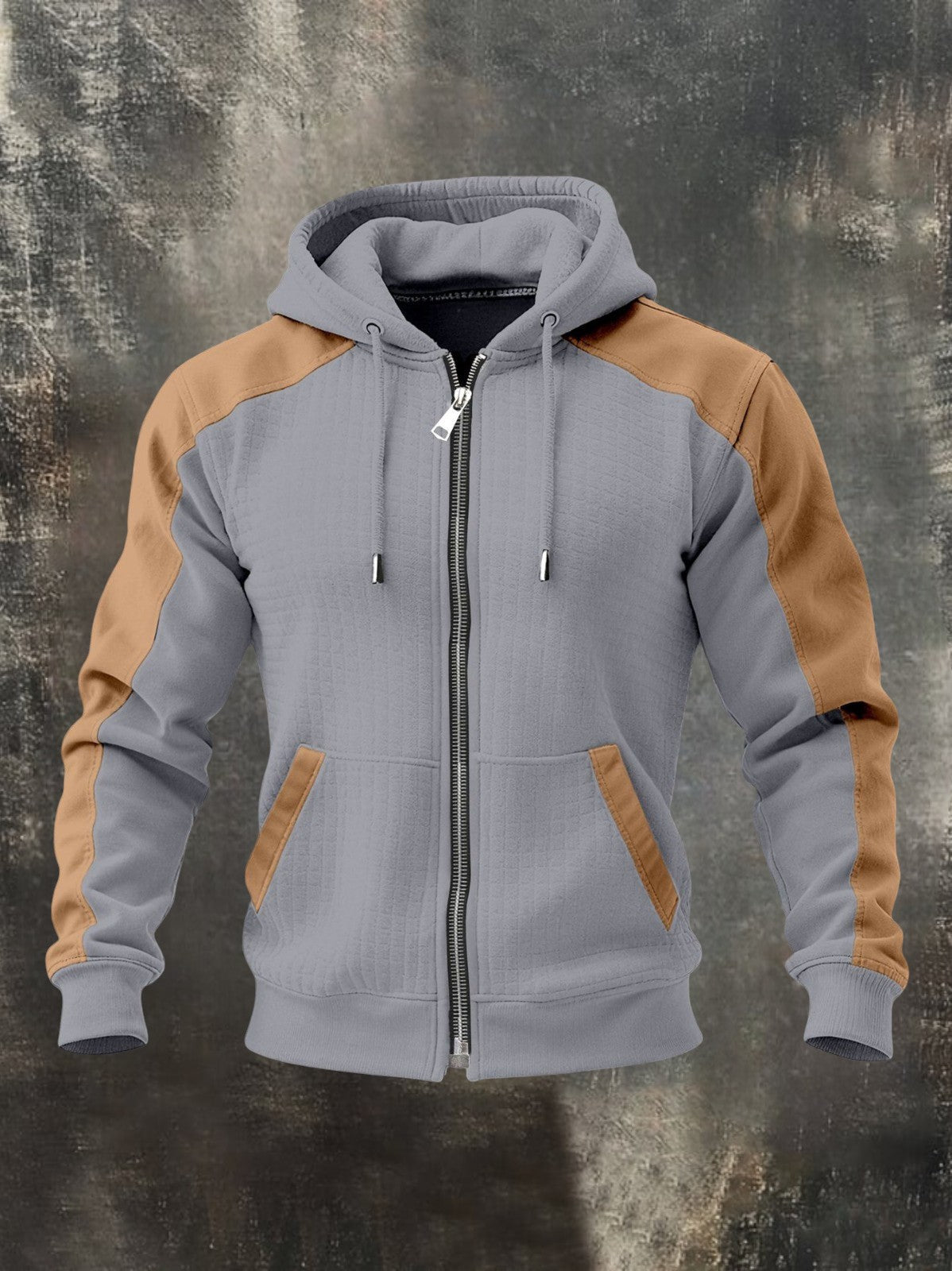 SALVATORE™ | FELPA BICOLORE ZIP