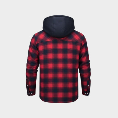 Warme herenjas van premium wolmix