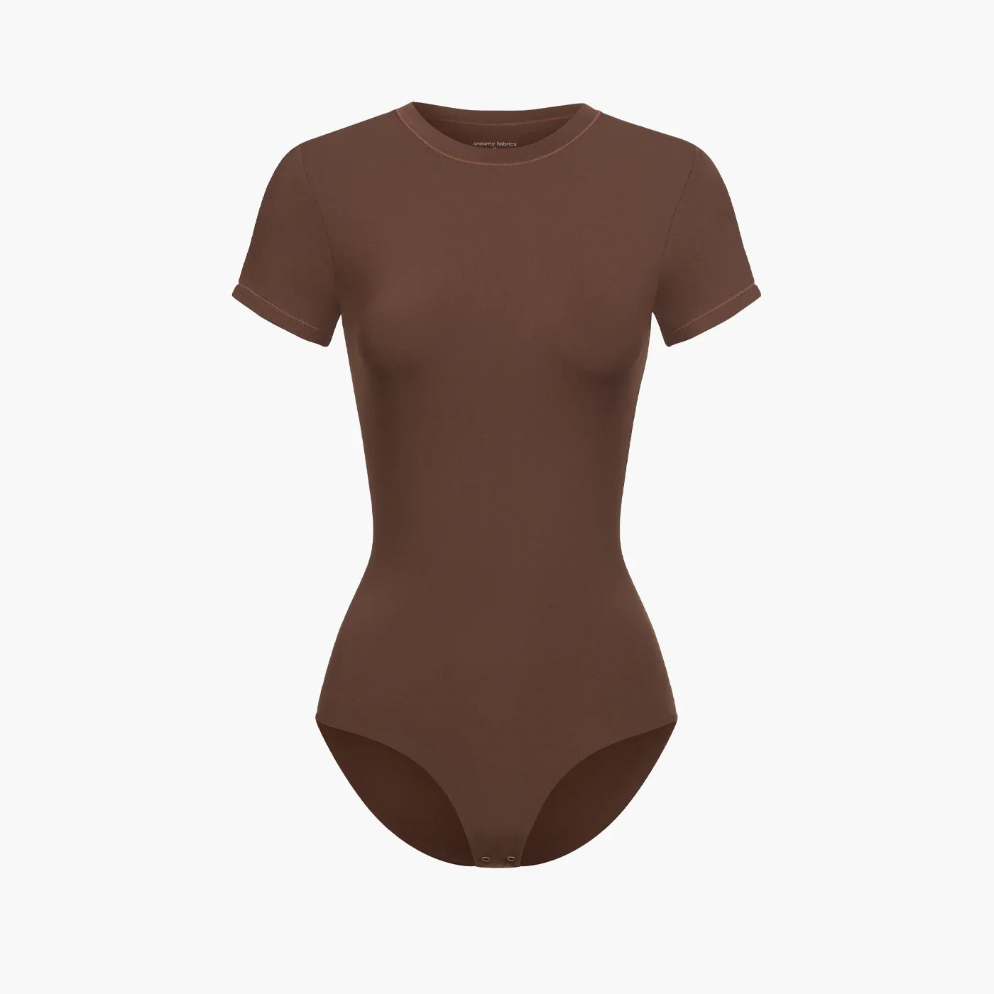 T-shirt body met ronde hals