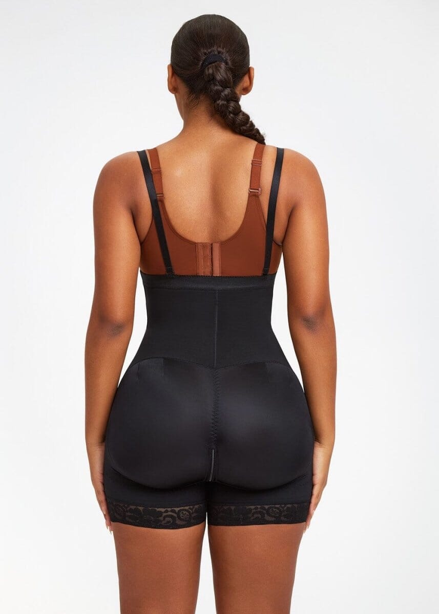 BootyBoosting High-Waist Side Zip Shorts