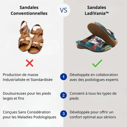 Comfortabele en trendy sandalen LadiVania