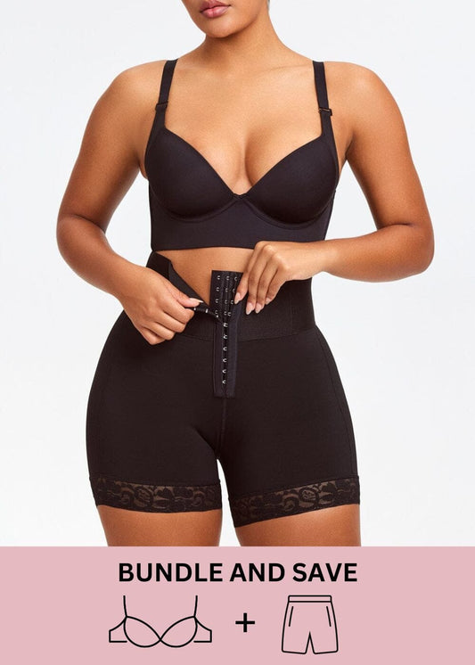 2-in-1 Push Up Bra and BBL Shorts