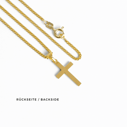 KRUIS KETTING 333 GOUD