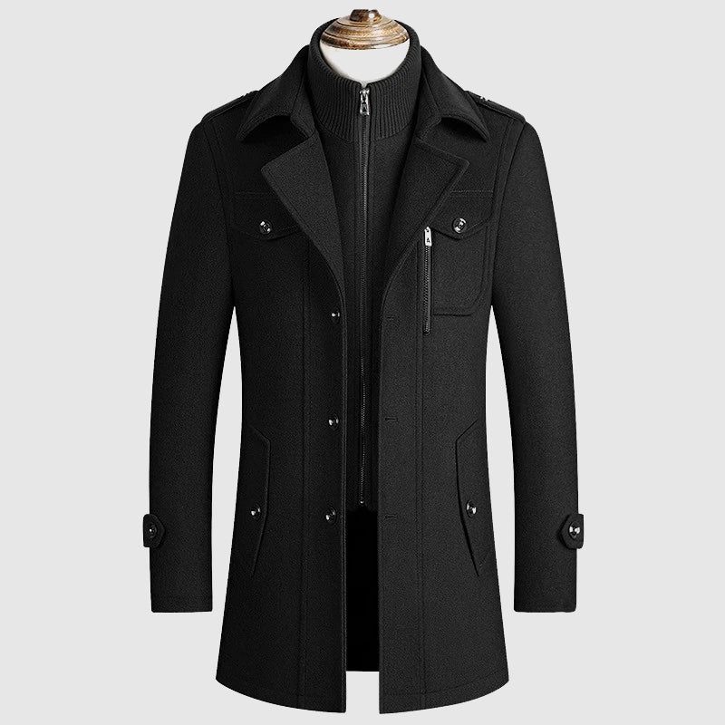CULLEN™|CAPPOTTO MODERNO ELEGANTE