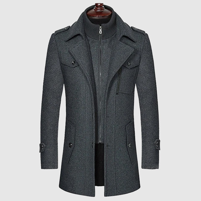 CULLEN™|CAPPOTTO MODERNO ELEGANTE