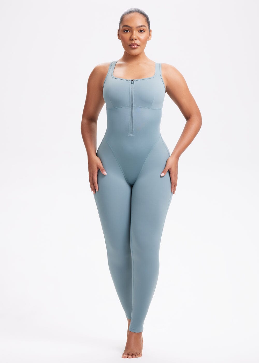 SaunaSculpt Compression Jumpsuit