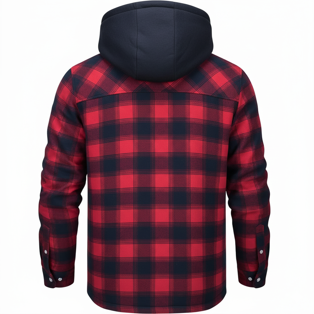 Warme Heren Jas van Premium Wolmix