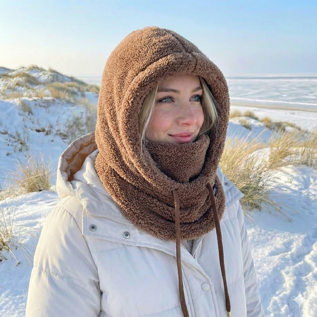 The FrostHug Hoodie™ | Winter kap met Omhullende Warmte en Dagelijks Comfort