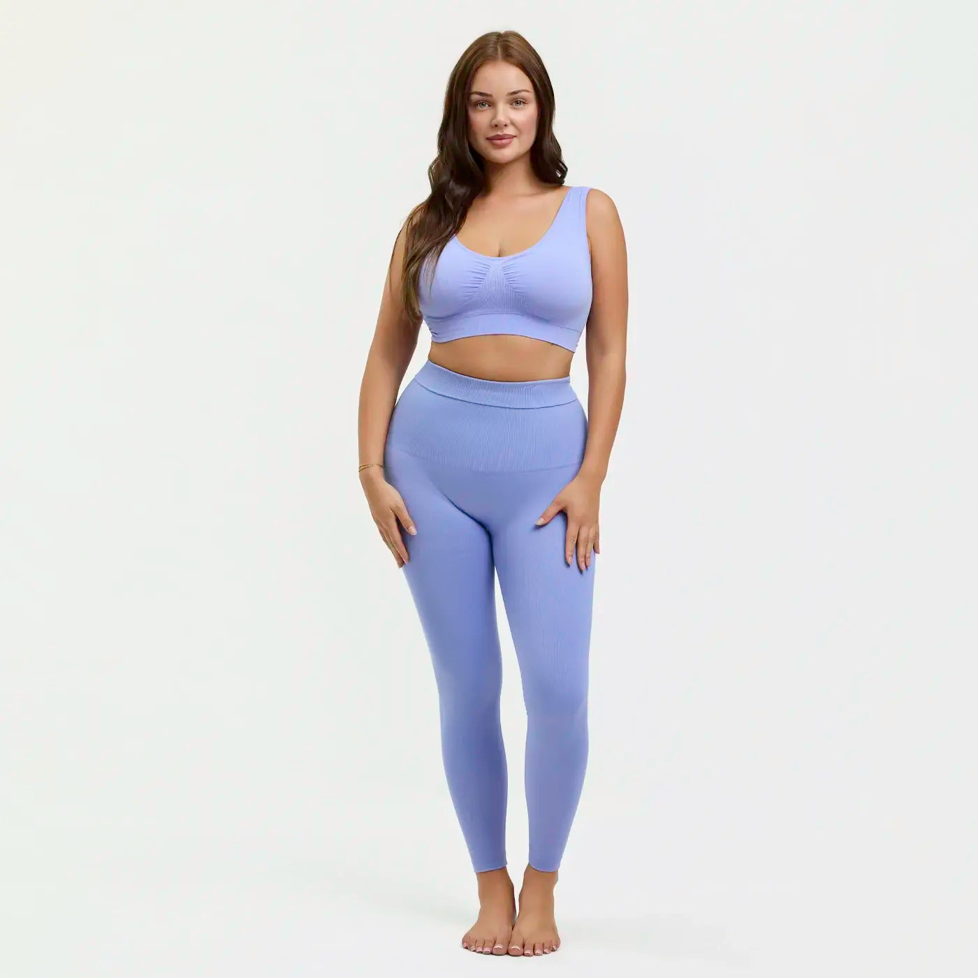 Naadloze vormgevende legging