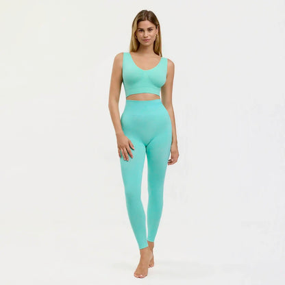 Naadloze vormgevende legging