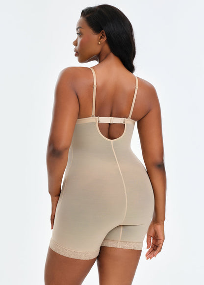 BraSculpt Plunge Bodysuit Shorts