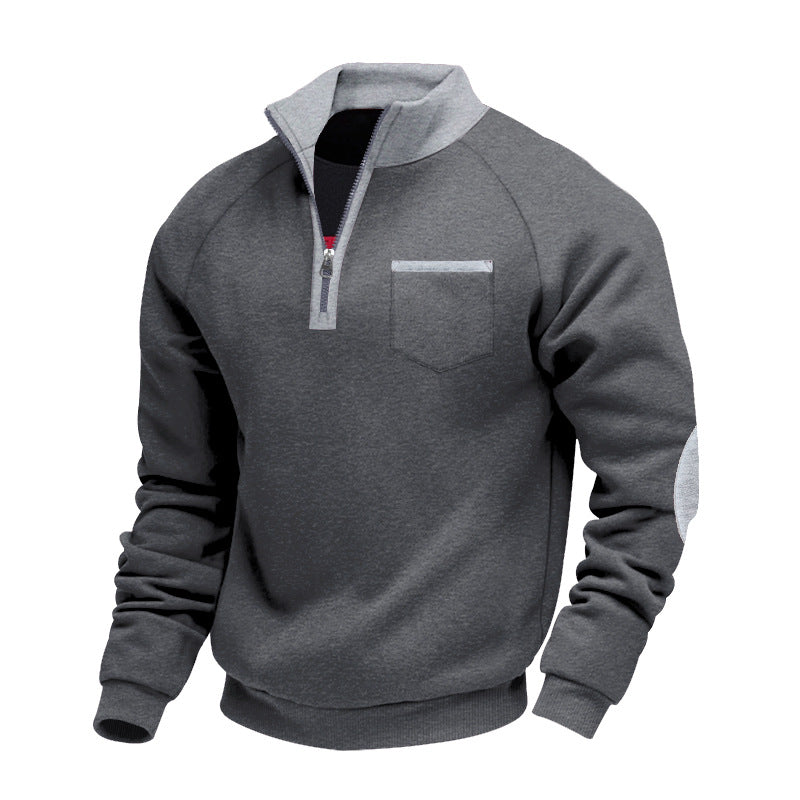 Heren Sweatshirt met Dagelijks Comfort en Sportieve Uitstraling