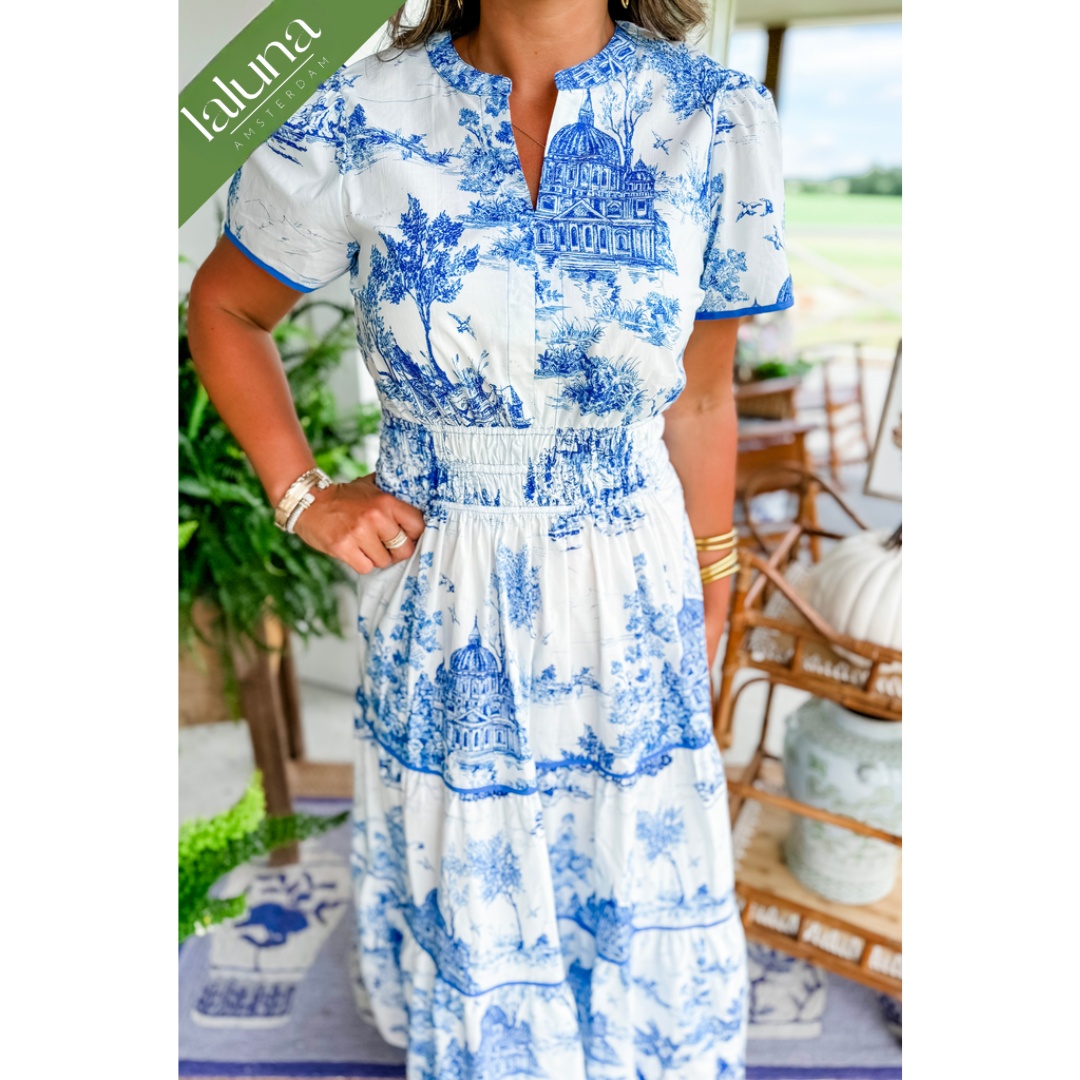 Ameline  | Klassieke Maxi Jurk