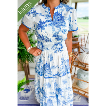 Ameline  | Klassieke Maxi Jurk