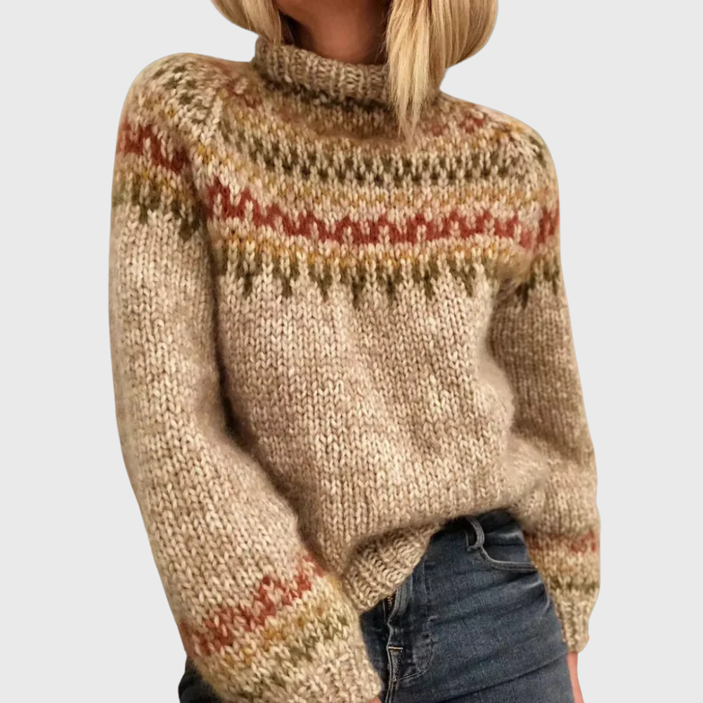 ASTRID™| MAGLIONE NORDICO DA DONNA