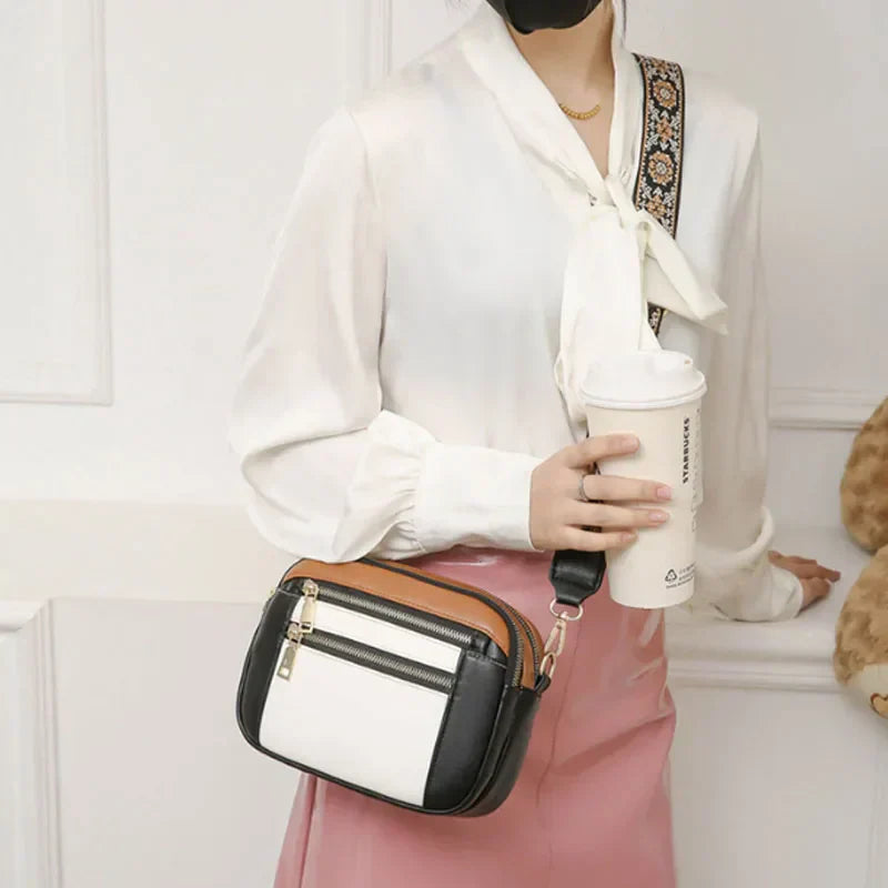 Violet | Fins Leren Schoudertas