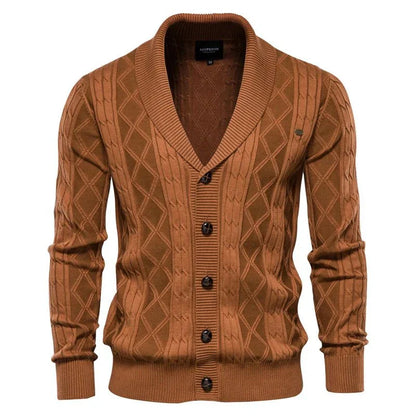 Heren-Cardigan met Knopsluiting