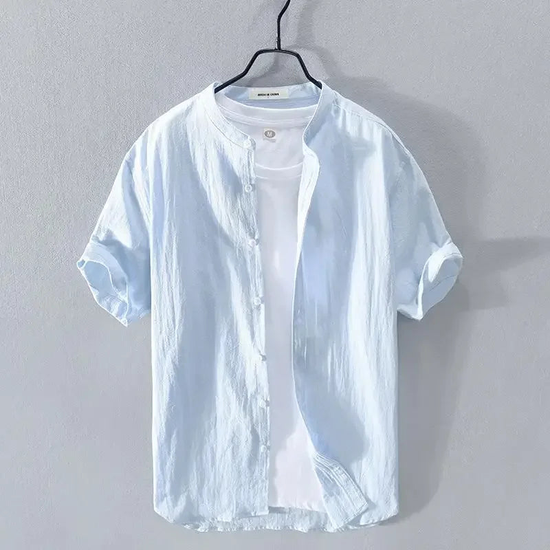 Luxe Zomer Linnen Overhemd – Licht & Elegan