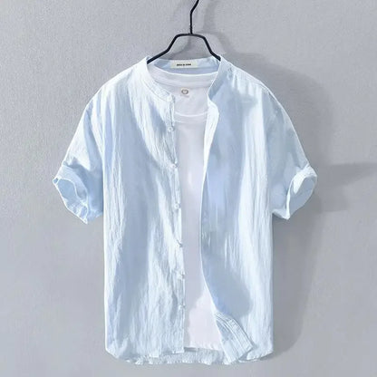Luxe Zomer Linnen Overhemd – Licht & Elegan