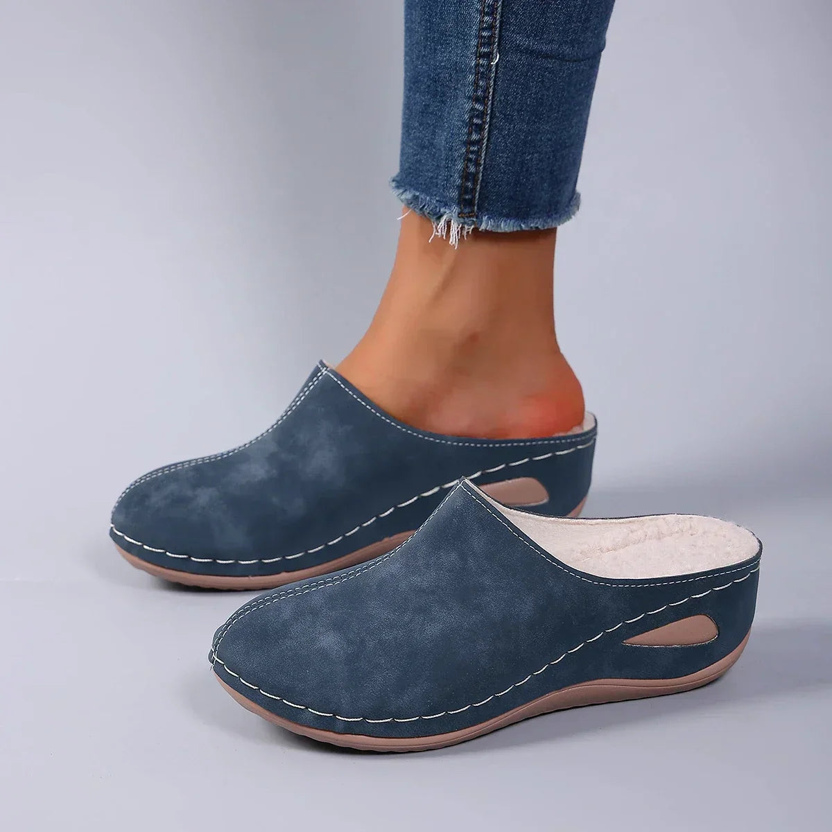 Orthopedische Pantoffels met Dagelijks Comfort en Tijdloze Huisstijl
