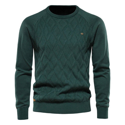 Herenpullover met Ruitpatroon