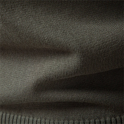 LUXE STRUCTUUR POLO MET RITS VOOR HEREN