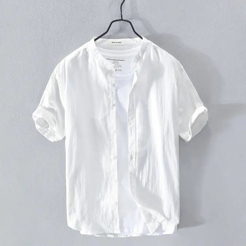 Luxe Zomer Linnen Overhemd – Licht & Elegan