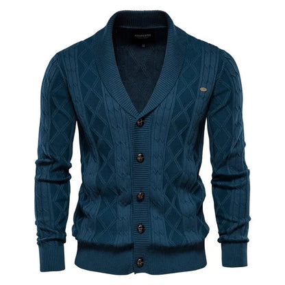 Heren-Cardigan met Knopsluiting