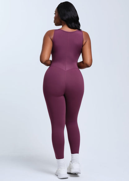 SaunaSculpt Compression Jumpsuit