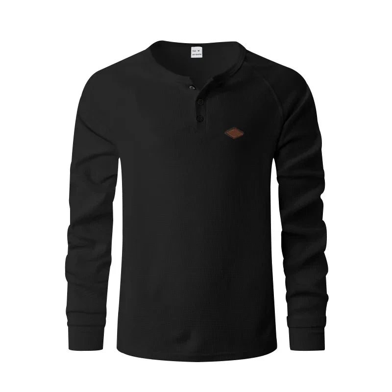 ELEGANTE STRUCTUUR HENLEY VOOR HEREN