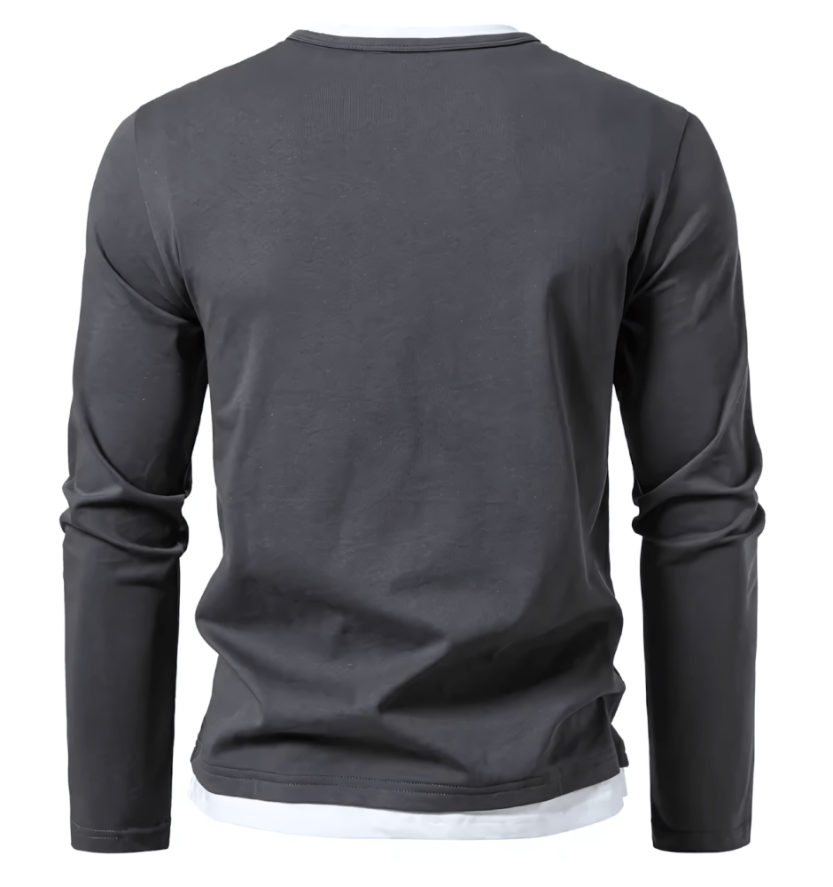 Premium Longsleeve van gekamd katoen