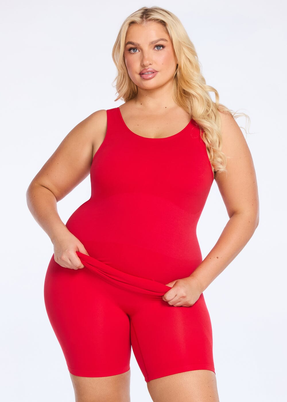 SecretSculpt Jersey Halter Midi Dress