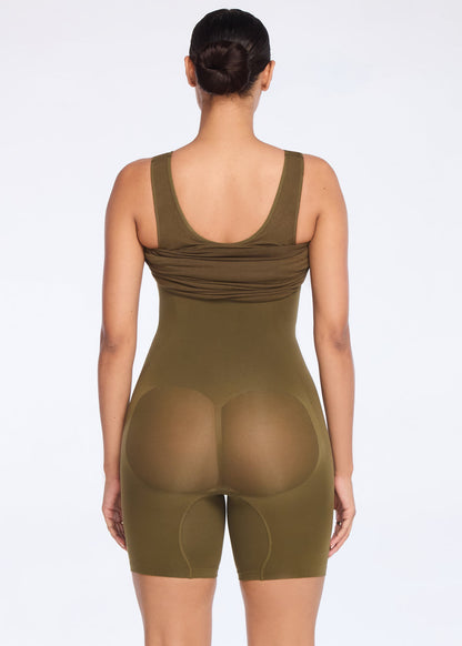 SecretSculpt Jersey Halter Midi Dress