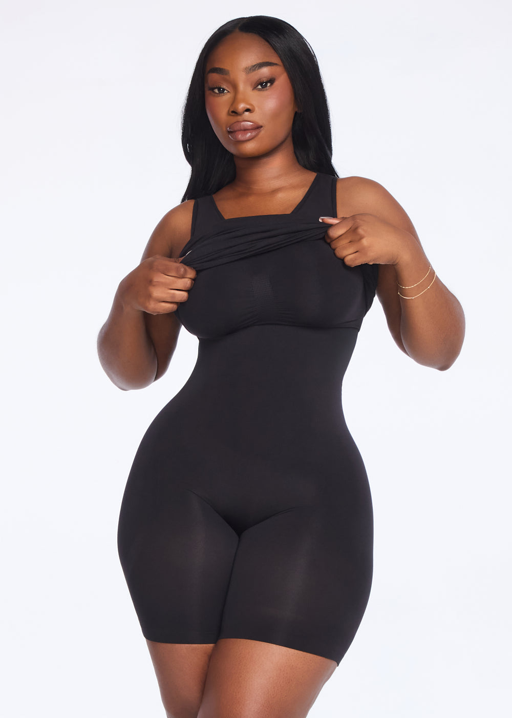 SecretSculpt Jersey Halter Midi Dress