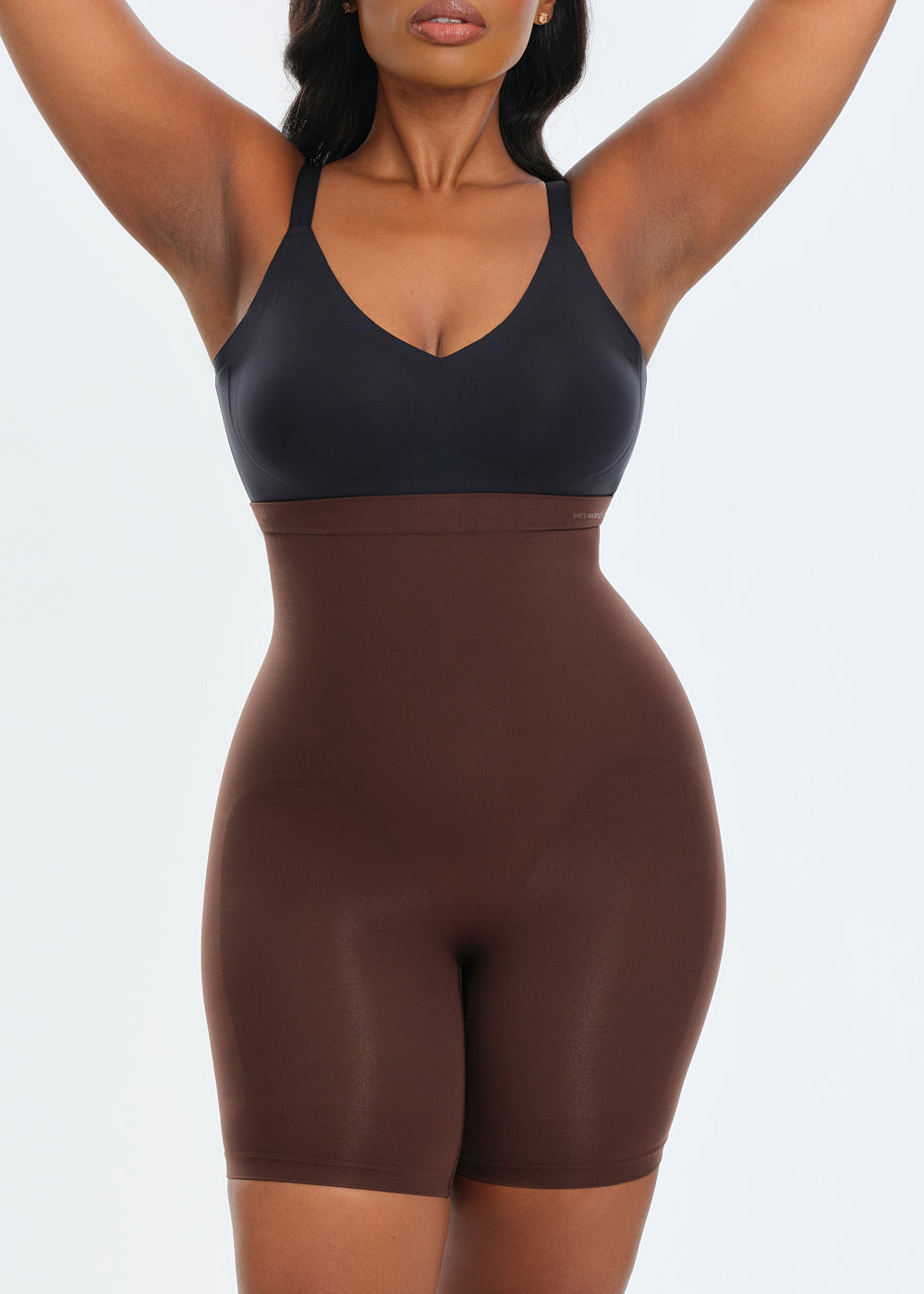 SmoothingSeamless Sculpting High-Waist Shorts