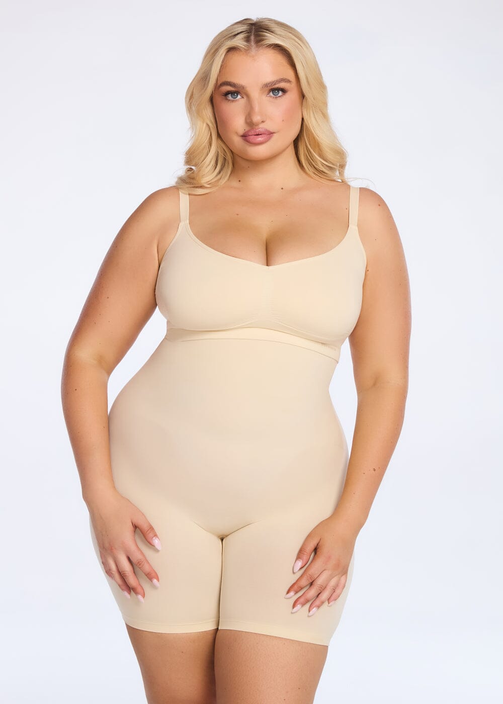 SmoothingSeamless Sculpting High-Waist Shorts