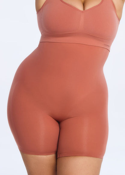 SmoothingSeamless Sculpting High-Waist Shorts