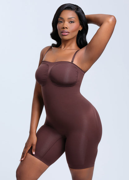 SmoothingSeamless Strapless Bodysuit Shorts