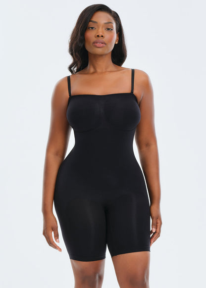 SmoothingSeamless Strapless Bodysuit Shorts