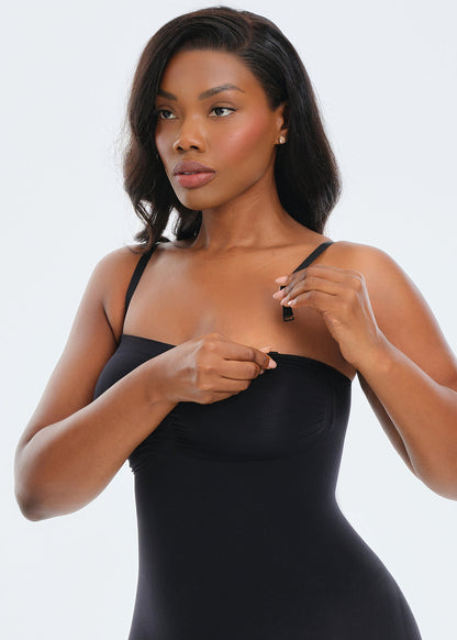 SmoothingSeamless Strapless Bodysuit Shorts