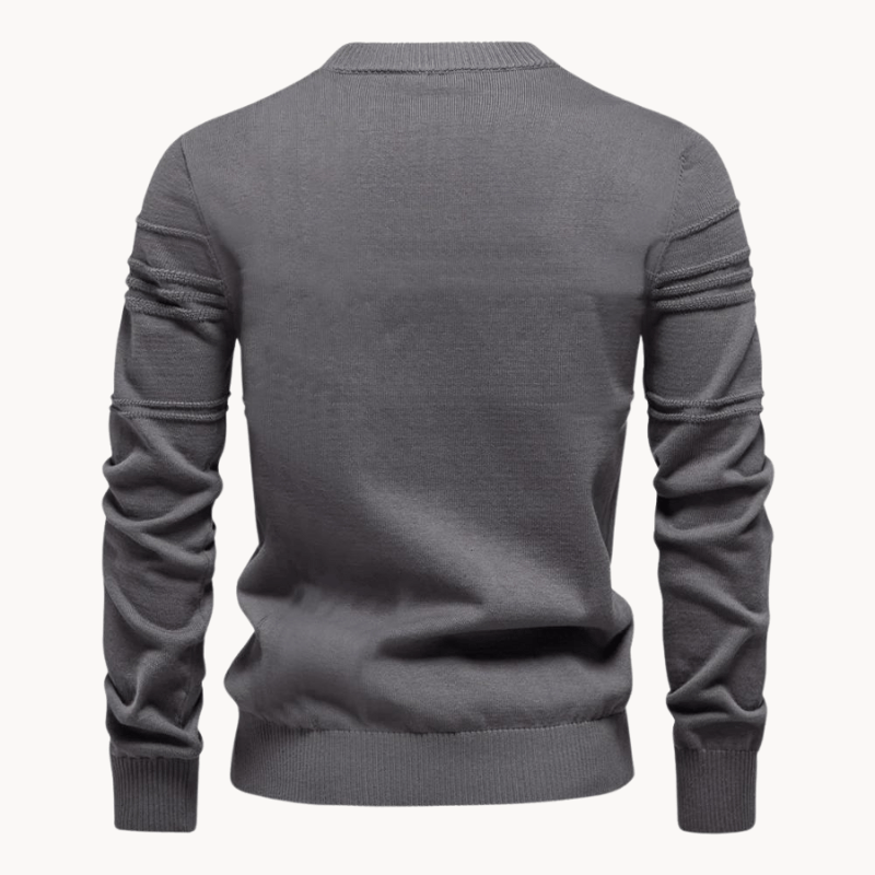 Stijlvolle herenpullover met ruitdesign