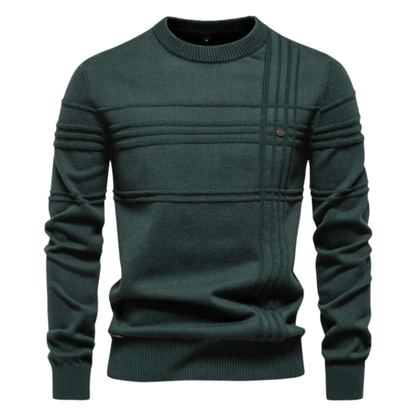 Stijlvolle herenpullover met ruitdesign