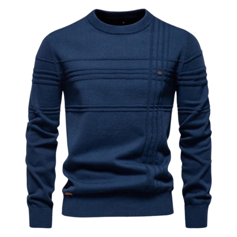 Stijlvolle herenpullover met ruitdesign