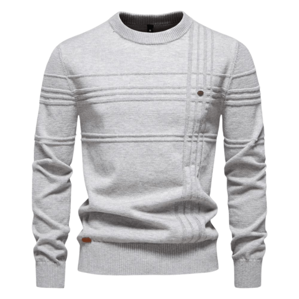 Stijlvolle herenpullover met ruitdesign