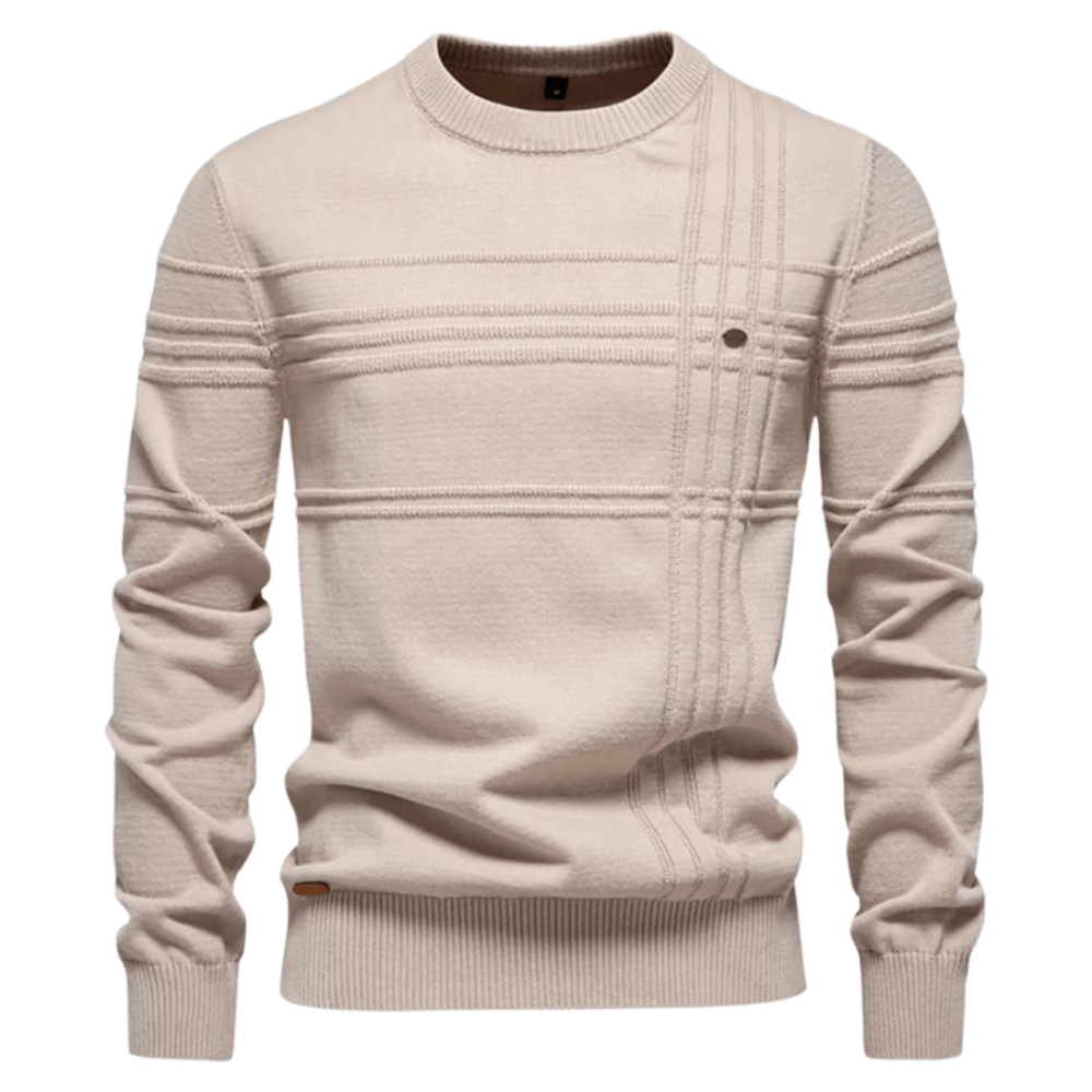 Stijlvolle herenpullover met ruitdesign