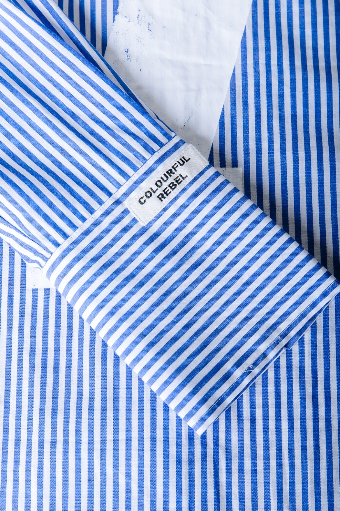 Talia Striped Blouse | White/ Blue