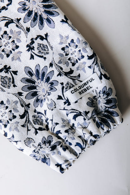 Bente Flower Jacquard Jacket | Multicolor