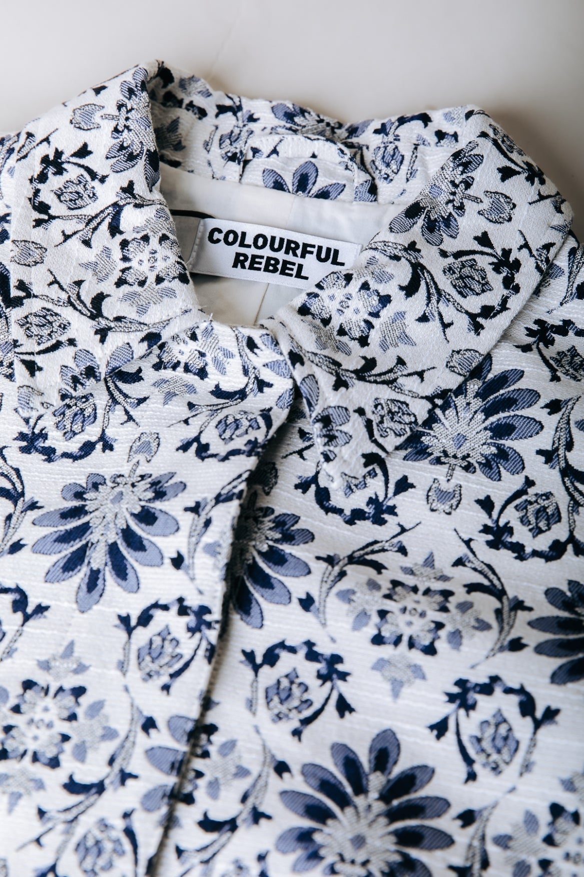 Bente Flower Jacquard Jacket | Multicolor